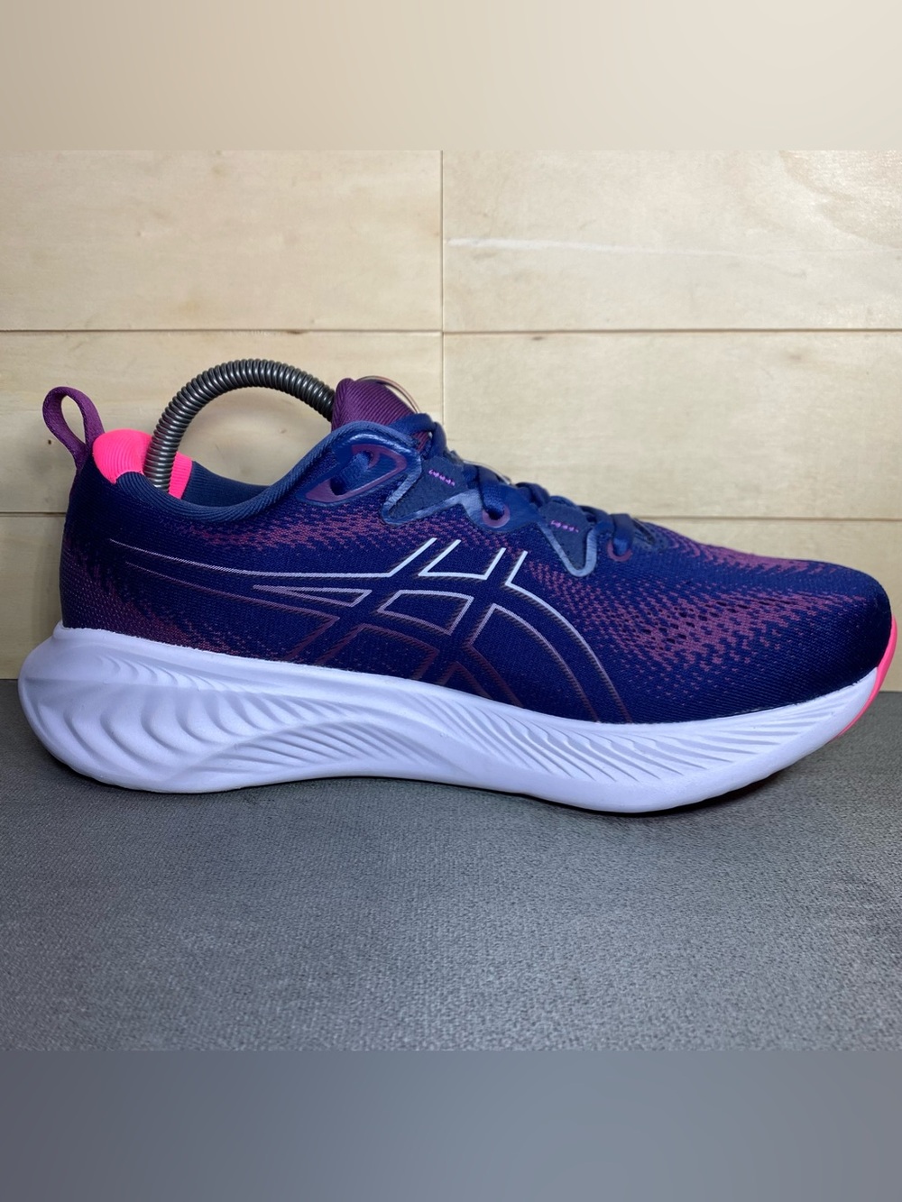 Asics Gel Cumulus 25 Lilac Blue Women's Size 7 Running Shoes Wide Sneakers - Picture 3 of 11